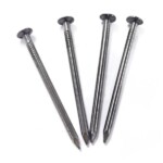 Polished round head smooth handle common iron nail BWG12X2” 2.8×50.8MM