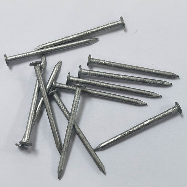 Hot dip galvanized round head smooth handle common iron nail BWG12X2” 2.8X50.8MM