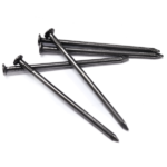 Polished round head smooth handle common iron nail BWG9X3” 3.76×76.2MM