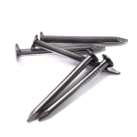 Polished round head smooth handle common iron nail BWG14X1” 2.1X25.4MM