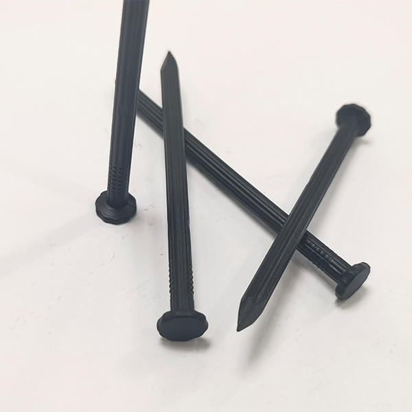 Black phosphide round head fluted shank concrete nail  4.5X76.2MM
