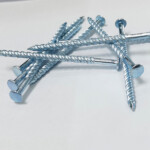 Galvanized screw shank half round cap iron nail common nails 4.8x90MM