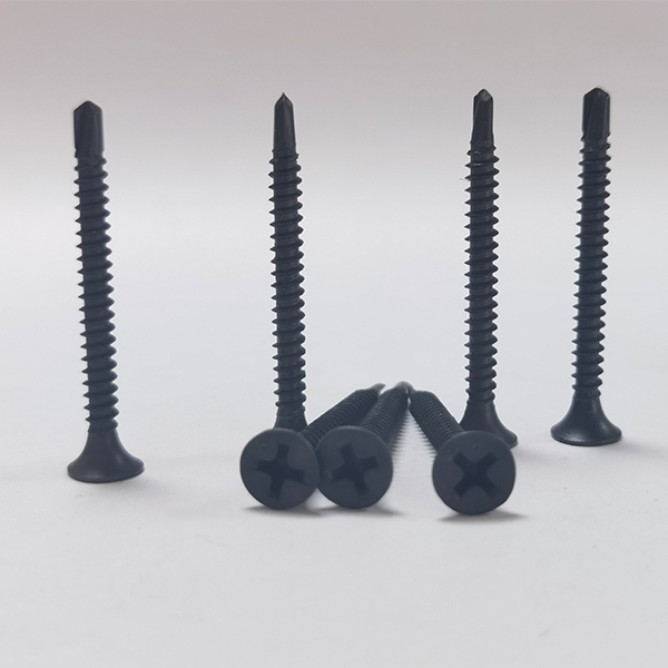 Black phosphate Philips head fine Self-drilling drywall screw #6X2” 3.5x50MM