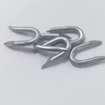 Hot-dip galvanized wire U nails(BWG9x1”  3.76x25MM)