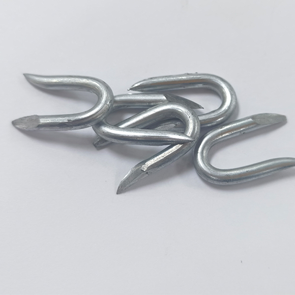 Hot-dip galvanized wire U nails(BWG9x1”  3.76x25MM)