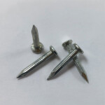 Galvanized round head fluted shank concrete nail  3.5×25.4MM