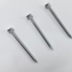 Galvanized round head smooth shank concrete nail Cement nail Steel nail  3.0×50.8MM