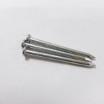 Galvanized round head smooth shank concrete nail Cement nail Steel nail  3.0×50.8MM