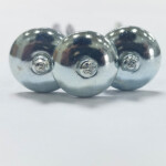 Galvanized twisted shank umbrella head roofing nails BWG9x2-1/2” 3.76X63MM