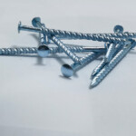 Galvanized screw shank half round cap iron nail common nails 4.8x90MM