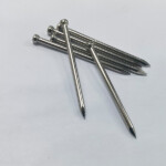Electroplated nickel Brad head smooth shank headless iron nail furniture nails BWG11X2” 3.05×50.8MM