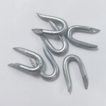 Hot-dip galvanized wire U nails(BWG9x1”  3.76x25MM)