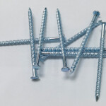 Galvanized screw shank half round cap iron nail common nails 4.8x90MM
