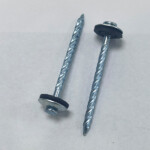 Galvanized screw roofing nails with umbrella washer 4.3x68mm