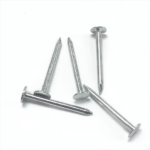 Galvanized large flat head, smooth shank, diamond point iron clout nails BWG11X1-1/2” 3.0X38MM
