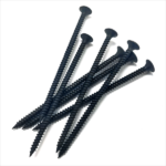 Philips head (PH2)Black phosphating fine teeth Drywall screw #6×3″  3.5x75MM