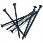 Philips head (PH2)Black phosphating fine teeth Drywall screw #6×3″  3.5x75MM