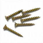 Philips head (PH2) Galvanized Yellow Colored zinc plating Coarse teeth Drywall screw #6×1-1/2″  3.5x38MM