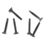 Philips head (PH2)Black phosphating fine teeth self drilling Drywall screw #6×1″  3.5x25MM