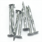 Galvanized large flat head, Twist screw shank, diamond point iron screw nails clout nails BWG10X1-3/4” 3.4X45MM