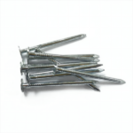 Galvanized large flat head, smooth shank, diamond point iron clout nails BWG12X2” 2.8X50.8MM