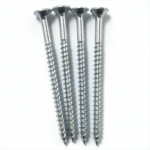 Galvanized White zinc plating Countersunk head  Chipboard screw  Fiberboard screw M5.5X75MM