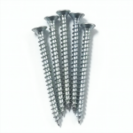 Galvanized White zinc plating Countersunk head  Chipboard screw  Fiberboard screw M4.2X50MM  #8×2″