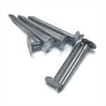 Polished large flat head, smooth shank, diamond point iron clout nails BWG11X1-1/4” 3.0X32MM