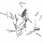 Polished smooth shank headless iron nail BWG19X5/8” 1.0X16MM