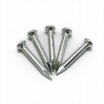 Galvanized round head smooth shank concrete nails  cement nails steel nails Wire clip nails 2.5x20MM