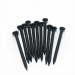 Black phosphide round head Smooth shank concrete nails  steel nails cement nails 2.1X30MM