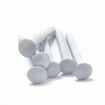 Baking white paint ring shank iron nails common nails 3.5X30MM