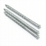 Galvanized ,panhead，spiraling screw shank, diamond point iron nails  screw nails   3.5X76.2MM