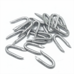 Galvanized wire U Type nails  Fence staples(BWG9”X 1-1/4″    3.76X32MM)