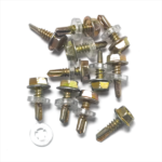 Galvanized Hexagonal self-drilling screws with washer 4.8x19MM  #10X3/4″
