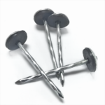 Galvanized twisted shank umbrella roofing nails with EPDM washer 3.4x70mm