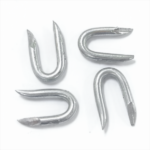 Hot-dip galvanized wire  U Type nails  Fence staples(BWG9”X 1″    3.76X25MM)
