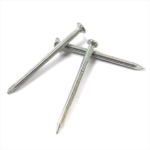 Galvanized round head fluted shank concrete nails  cement nails steel nails 3.0x50MM  2″