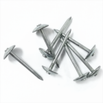 Galvanized smooth shank umbrella roofing nails 3.76x50mm  BWG9X2″