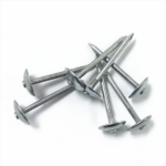 Galvanized smooth shank umbrella roofing nails 3.76x50mm  BWG9X2″