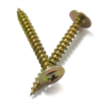 Galvanized Yellow zinc plating Truss Head Self Drilling Screw    #8X1-1/2 ”   4.2x38MM