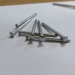 Hot dip Galvanized tower cap,Rose head square boat nails BWG11X1-2” 3.0X50.8MM